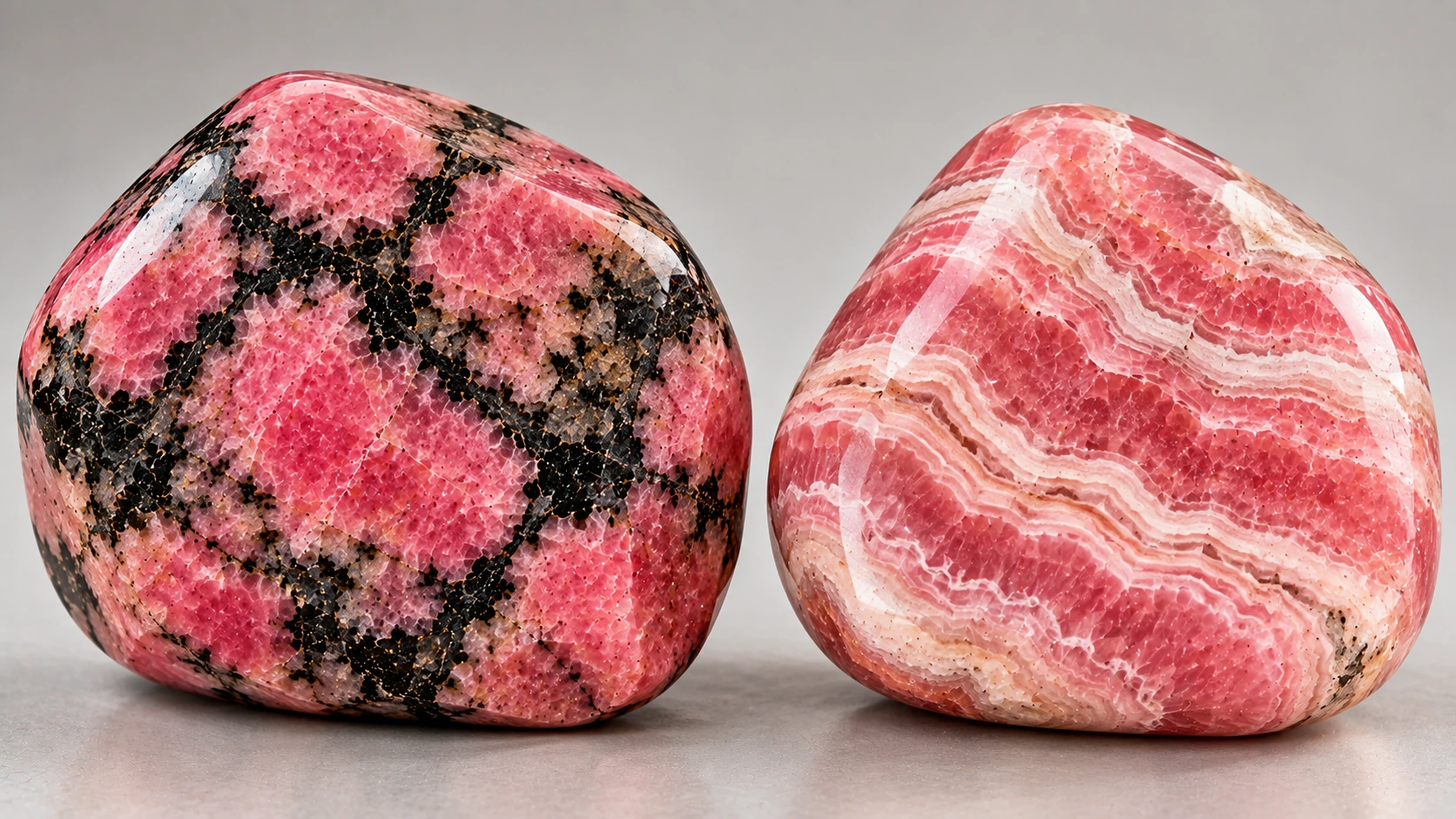 Diferencias entre rodonita y rodocrosita
