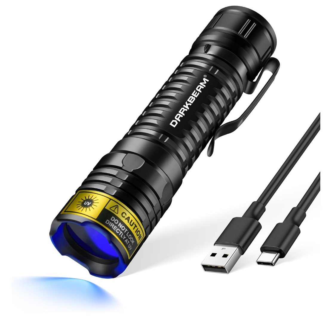 Linterna UV para minerales